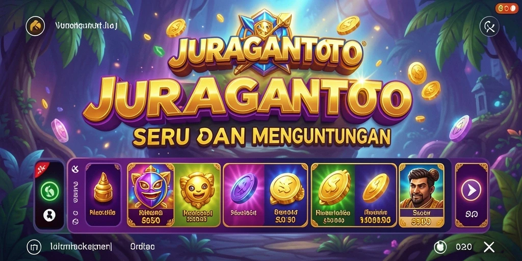 Tampilan gameplay seru dalam JURAGANTOTO dengan grafis menawan.