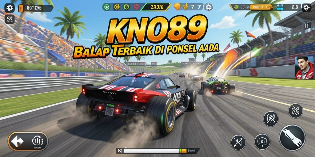 Gameplay balap yang mendebarkan dan penuh tantangan di KNO89.