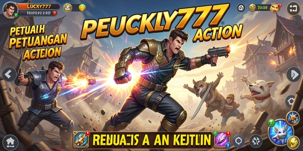 Tampilan gameplay seru dari LUCKY777 yang penuh aksi dan tantangan.
